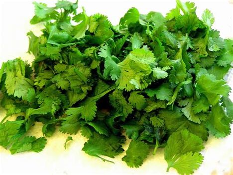 Cilantro contains vitamins A, B and C that are beneficial for male potency.